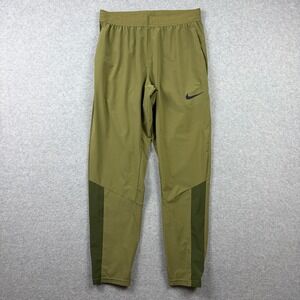 Nike Pro Dri-FIT Flex Vent Max Pants Mens Medium Green Training Joggers DM5948